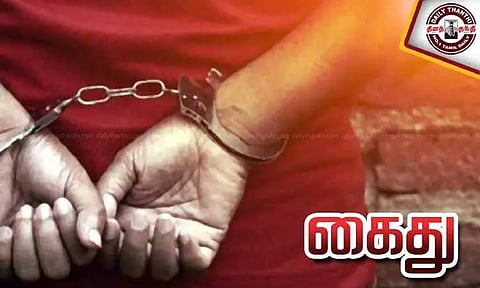 பஸ்சில் கஞ்சா கடத்த முயன்ற 2 பேர் கைது