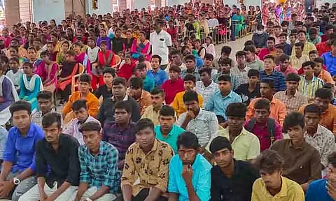 அரசு கலைக்கல்லூரியில் முதலாம் ஆண்டு மாணவர்களுக்கான வகுப்புகள் தொடக்க விழா