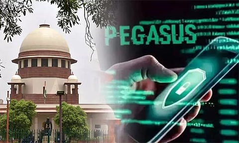 பெகாசஸ்' விவகாரம்: நிபுணர் குழு விசாரணைக்கு மத்திய அரசு ஒத்துழைக்கவில்லை - சுப்ரீம் கோர்ட்டில் அறிக்கை