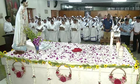 அன்னை தெரசாவின் 112வது பிறந்தநாளை முன்னிட்டு சிறப்பு பிரார்த்தனை!