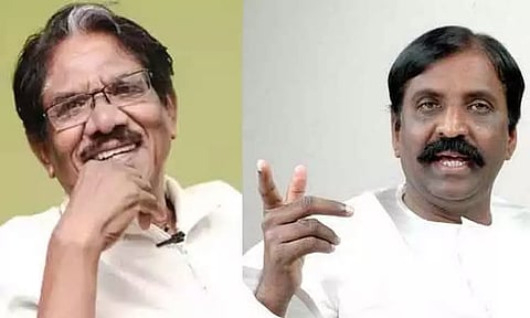 இயக்குநர் பாரதிராஜா நலமோடு இருக்கிறார் - கவிஞர் வைரமுத்து தகவல்