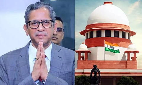 பணி ஓய்வு நிகழ்ச்சியில் மன்னிப்பு கேட்ட தலைமை நீதிபதி ரமணா!