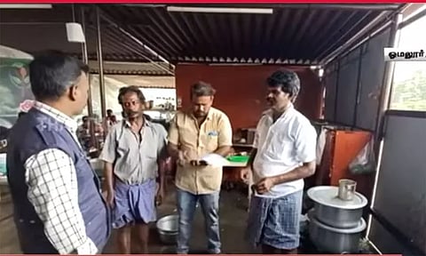 ஓமலூர் உணவகங்களில் ரசாயனம் கலக்கப்படுவதாக புகார் - உணவு பாதுகாப்பு துறை அதிகாரிகள் ஆய்வு