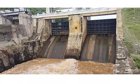 முழு கொள்ளளவை எட்டியது: கோமுகி அணையில் இருந்து உபரி நீர் திறப்பு வினாடிக்கு 400 கனஅடி தண்ணீர் வெளியேற்றம்