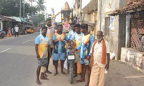 வேளாங்கண்ணிக்கு பாதயாத்திரை