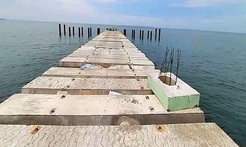 ஆமைவேகத்தில் நடைபெறும் துறைமுக பணி