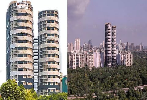 நொய்டாவில் இன்று தரைமட்டமாகும் 'இரட்டை கோபுரங்கள்'