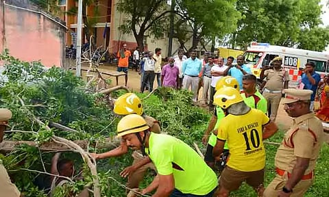 தீ தடுப்பு ஒத்திகை நிகழ்ச்சி