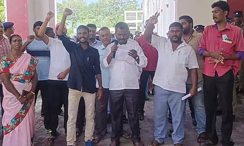 டாக்டர் நியமிக்கக் கோரி ஆர்ப்பாட்டம்