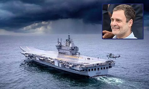 நாட்டின் கடல்சார் பாதுகாப்பிற்கு ஐஎன்எஸ் விக்ராந்த் குறிப்பிடத்தக்க முன்னேற்றம் - ராகுல் காந்தி