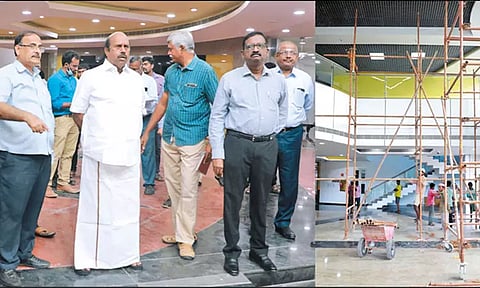 அண்ணா நூற்றாண்டு நூலக புனரமைப்பு பணிகள் இம்மாத இறுதியில் முடியும்: அமைச்சர் தகவல்