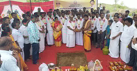 ரூ.3¾ கோடியில் தொழில் பட்டறை கட்டிடம் கட்டும் பணி