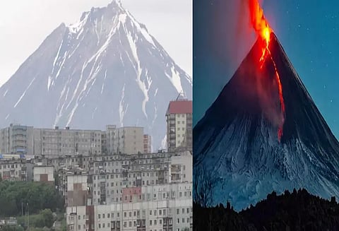 ரஷிய எரிமலையில் ஏறியபோது 13 ஆயிரம் அடி உயரத்தில் இருந்து விழுந்து 6 மலையேற்ற வீரர்கள் பலி