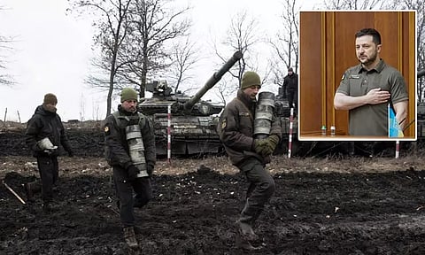 தெற்கு, கிழக்கு உக்ரைனில் ரஷியா கைப்பற்றிய 3 பகுதிகளை மீட்ட உக்ரைன் படைகளுக்கு நன்றி! -அதிபர் ஜெலென்ஸ்கி