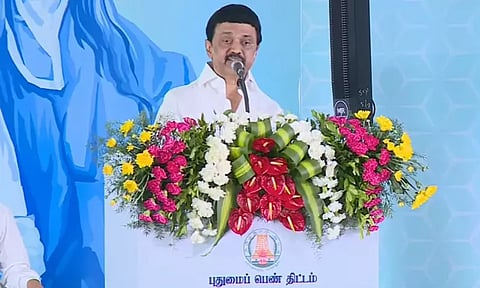 "ஒரு தந்தையின் பேரன்போடு என்றும் உடனிருப்பேன்" - புதுமைப்பெண் திட்டத்தை துவக்கி வைத்து மு.க.ஸ்டாலின் பேச்சு