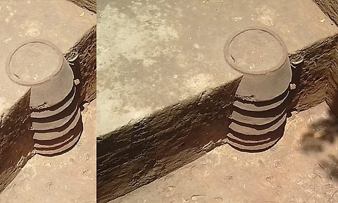 கீழடியில் கூடுதல் அடுக்குகளுடன் தென்பட்ட உறைகிணறு..!