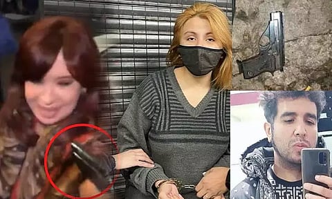 அர்ஜெண்டினா துணை அதிபரை சுட்டுக்கொல்ல முயற்சித்த நபரின் காதலி அதிரடி கைது