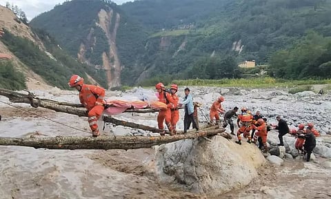 சீனாவில் பயங்கர நிலநடுக்கம்; 46 பேர் பலி