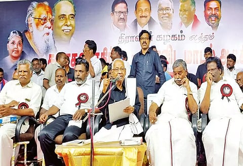 சமூக நீதி, சமத்துவம் என்பதே திராவிட மாடல் - திராவிடர் கழக தலைவர் கி.வீரமணி