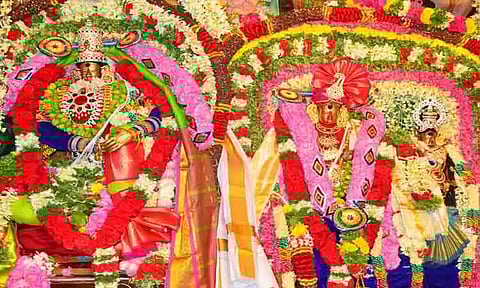 சொக்கநாத சுவாமி கோவிலில் திருக்கல்யாண விழா