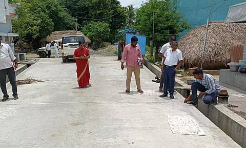 தியாகதுருகம் ஒன்றியத்தில் வளர்ச்சி திட்ட பணிகளை திட்ட அதிகாரி ஆய்வு