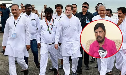 ராகுல் காந்தி காங்கிரஸ் ஒற்றுமை யாத்திரை மேற்கொள்ளலாம்: ராம்தாஸ் அதவாலே