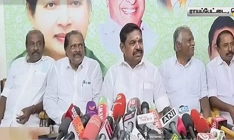 தொண்டர்கள் ஏற்றுகொள்ளமாட்டார்கள்; ஓ.பி.எஸ் மன்னிப்பு கேட்டாலும் ஏற்றுக் கொள்ள முடியாது-எடப்பாடி பழனிசாமி