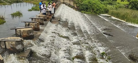 முழு கொள்ளளவை எட்டியது, பாகூர் ஏரி