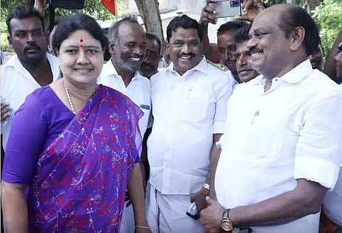 சசிகலாவுடன் ஓ.பன்னீர் செல்வம் ஆதரவாளர் வைத்திலிங்கம் திடீர் சந்திப்பு!