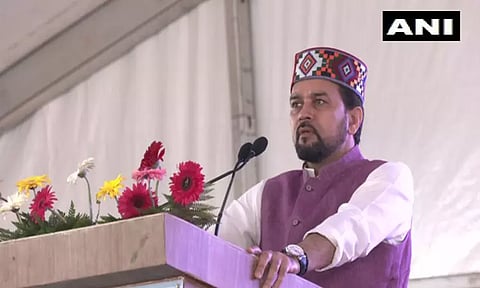 இந்தியா ஒற்றுமையாக இருந்து முன்னேற வேண்டும் - மத்திய மந்திரி அனுராக் தாக்கூர்