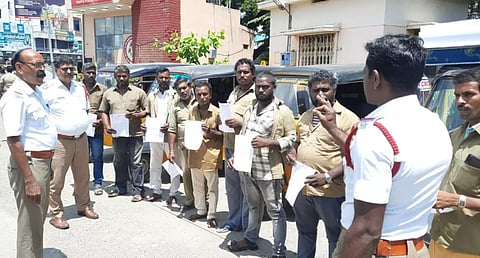 அபராதத்தை செலுத்தாத 85 வாகனங்கள் பறிமுதல்