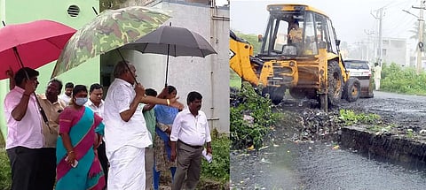 ஓடை, கால்வாய்கள் தூர்வாரும் பணி தீவிரம்