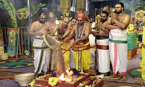 ஸ்ரீ பத்மாவதி தாயார் பவித்ரா உற்சவம் பூர்ணாஹுதியுடன் நிறைவு