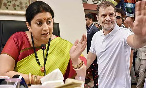 இந்தியாவை பிளவுப்படுத்தும் நோக்கத்தில் ராகுல்காந்தி பாதயாத்திரை - மத்திய மந்திரி ஸ்மிரிதி இரானி