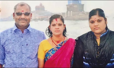 மனைவி, மகளுடன் கொத்தனார் தற்கொலை: உருக்கமான கடிதம் சிக்கியது