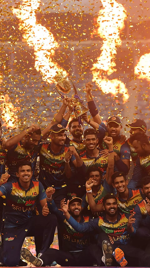 ஆசிய கோப்பை கிரிக்கெட்:  இலங்கை சாம்பியன்