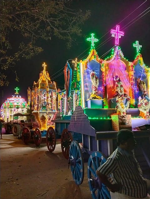 அதிகாரிபட்டி அன்னை ஆலய திருவிழா