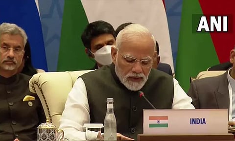 உற்பத்தியின் மையமாக இந்தியா மாற விருப்பம் - ஷாங்காய் ஒத்துழைப்பு மாநாட்டில் பிரதமர் மோடி உரை