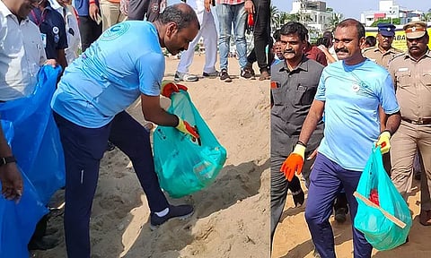 தாய் நாட்டைப் போன்று கடல் தாயையும் பாதுகாப்பது நமது கடமை - மத்திய இணை மந்திரி எல் முருகன்