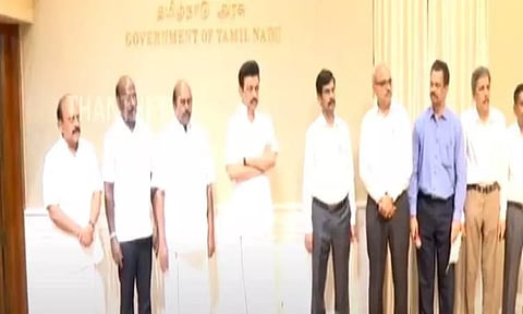 வேளச்சேரியில் புதிய மேம்பாலத்தை திறந்து வைத்தார் முதல் அமைச்சர் மு.க.ஸ்டாலின்