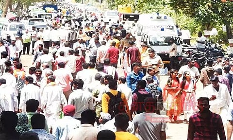 கர்நாடக வேளாண் பல்கலைக்கழகத்தில் விவசாய பொருட்கள் கண்காட்சி; முதல் நாளில் ரூ.14¼ லட்சத்திற்கு விதைகள் விற்பனை