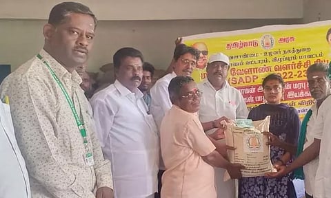 விவசாயிகளுக்கு மானிய விலையில் பாரம்பரிய நெல் விதைகள்