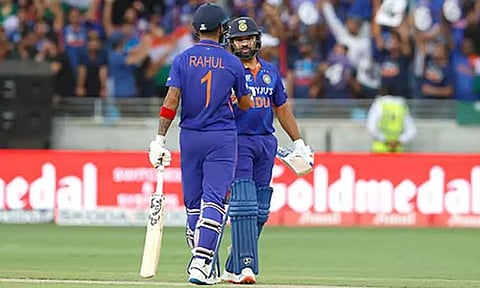 20 ஓவர் உலக கோப்பை கிரிக்கெட்டில் தொடக்க ஆட்டக்காரராக லோகேஷ் ராகுல் இறங்குவார் - ரோகித் சர்மா உறுதி