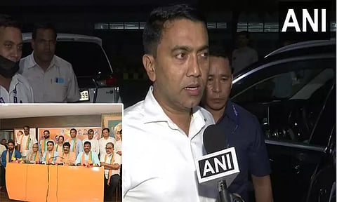 கோவா முதல்-மந்திரி தலைமையில் பாஜகவில் இணைந்த 8 காங்கிரஸ் எம்.எல்.ஏ.க்கள் இன்று பிரதமர் மோடியுடன் சந்திப்பு!