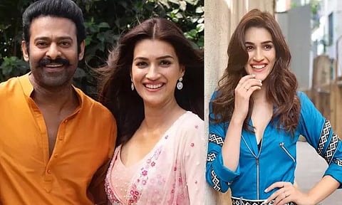 நடிகை கிருத்தி சனோனுடன் காதலில் நடிகர் பிரபாஸ்