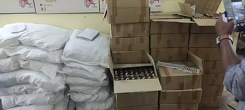 196 கிலோ குட்கா பறிமுதல்