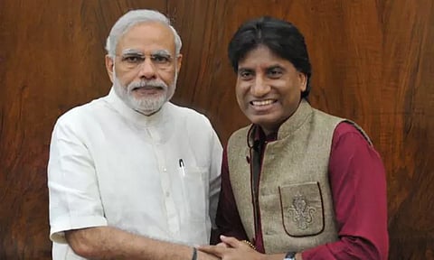 பிரபல நகைச்சுவை நடிகர் ராஜூ ஸ்ரீவஸ்தவா மறைவுக்கு பிரதமர் மோடி இரங்கல்
