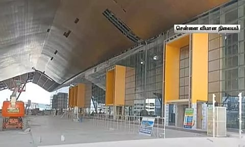 சென்னை விமான நிலையத்தில் விரிவாக்கப் பணிகள் - டிசம்பர் இறுதிக்குள் நிறைவடையும் என எதிர்பார்ப்பு