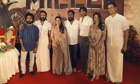 தனுஷ் நடிக்கும் 'கேப்டன் மில்லர்' படத்தின் படப்பிடிப்பு பூஜையுடன் தொடங்கியது..!