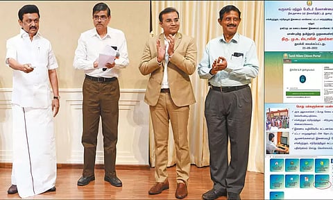 பட்டா மாறுதலுக்கு இணையவழியாக விண்ணப்பிக்கும் வசதி: முதல்-அமைச்சர் தொடங்கி வைத்தார்